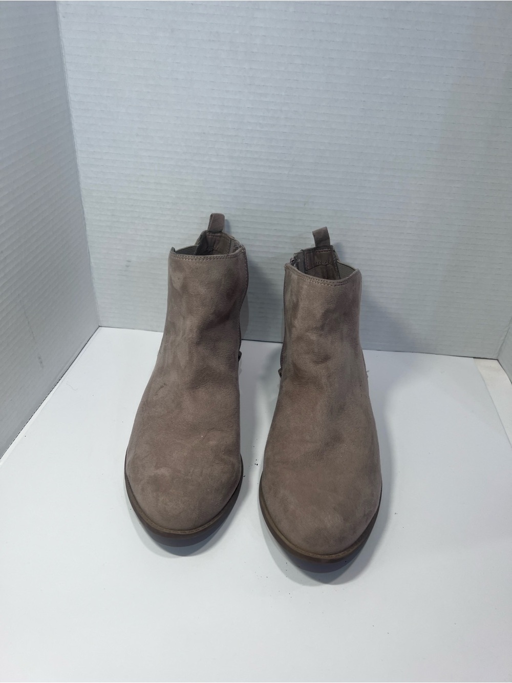 torrid Taupe Suede Chelsea Ankle Boots - Picture 2 of 6